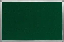 Quadro de Aviso Feltro Moldura Alumínio A STALO, 60x40