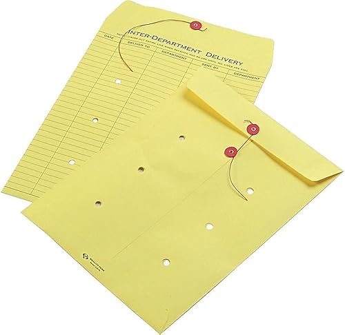 Miniatura 4 de Quality Park 63576 Sobre estándar interdepartamental, 10 pulgadas x 13 pulgadas, 100Bx, amarillo