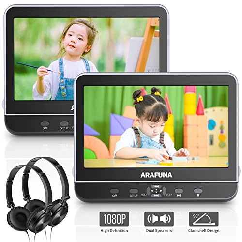 ヘッドレストモニター 2台セット ARAFUNA 後席車載用モニター 10.1インチ...