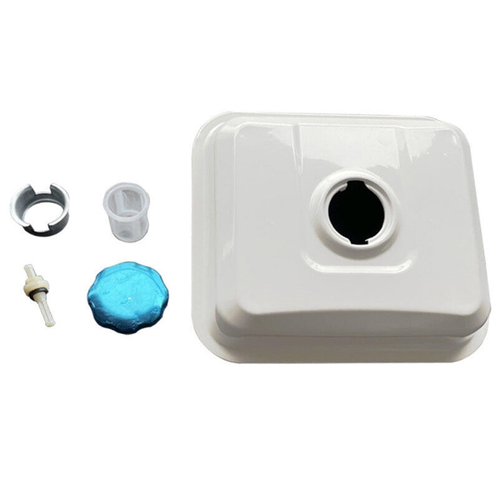 Wivplex Filtro de Tapa de Repuesto for Conjunto de Tanque de Combustible de 3L, for Piezas eléctricas de cortacésped de Motor GX140 GX160 GX200 Tapa del Tanque de Aceite de la cortadora de césped