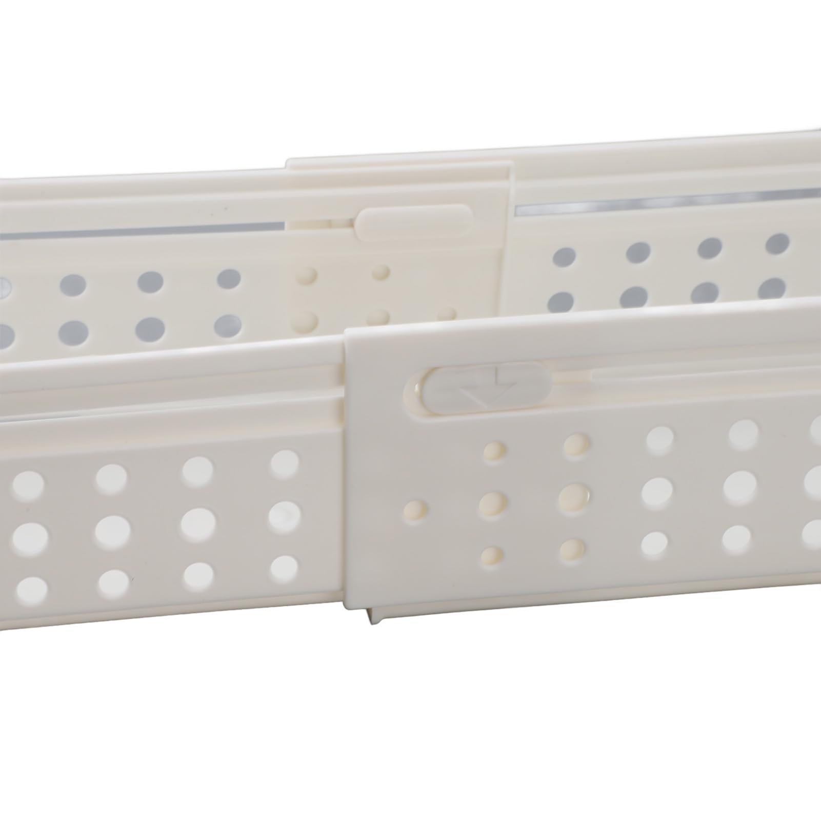 3pcs contenedores de almacenamiento retráctiles expandibles, organizador de ahorro de espacio apilable con manijas, cajas de almacenamiento multifuncionales para el baño (Grande)