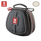 RDS - Officially Licensed Nintendo Switch Game Traveler Controller Case - Hard Shell Ballistic Nylon Case, Securely Holds Your Switch Pro Controller, Mesh Pocket Holds Cables