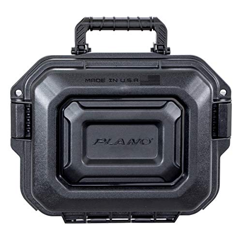 Plano All-Weather Medium Pistol Case, Watertight & Dust-Proof With Pluck To Fit Foam, Lockable, Pistol Case For Airline Travel #TOP2