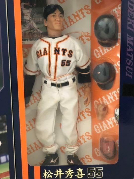 松井秀喜 ボブルヘッド人形 レア☆巨人☆55☆松井秀喜☆ボブルヘッド☆フィギュア - メルカリ