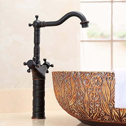 Robinet de cuisine et lavabo col de cygne orientable 360