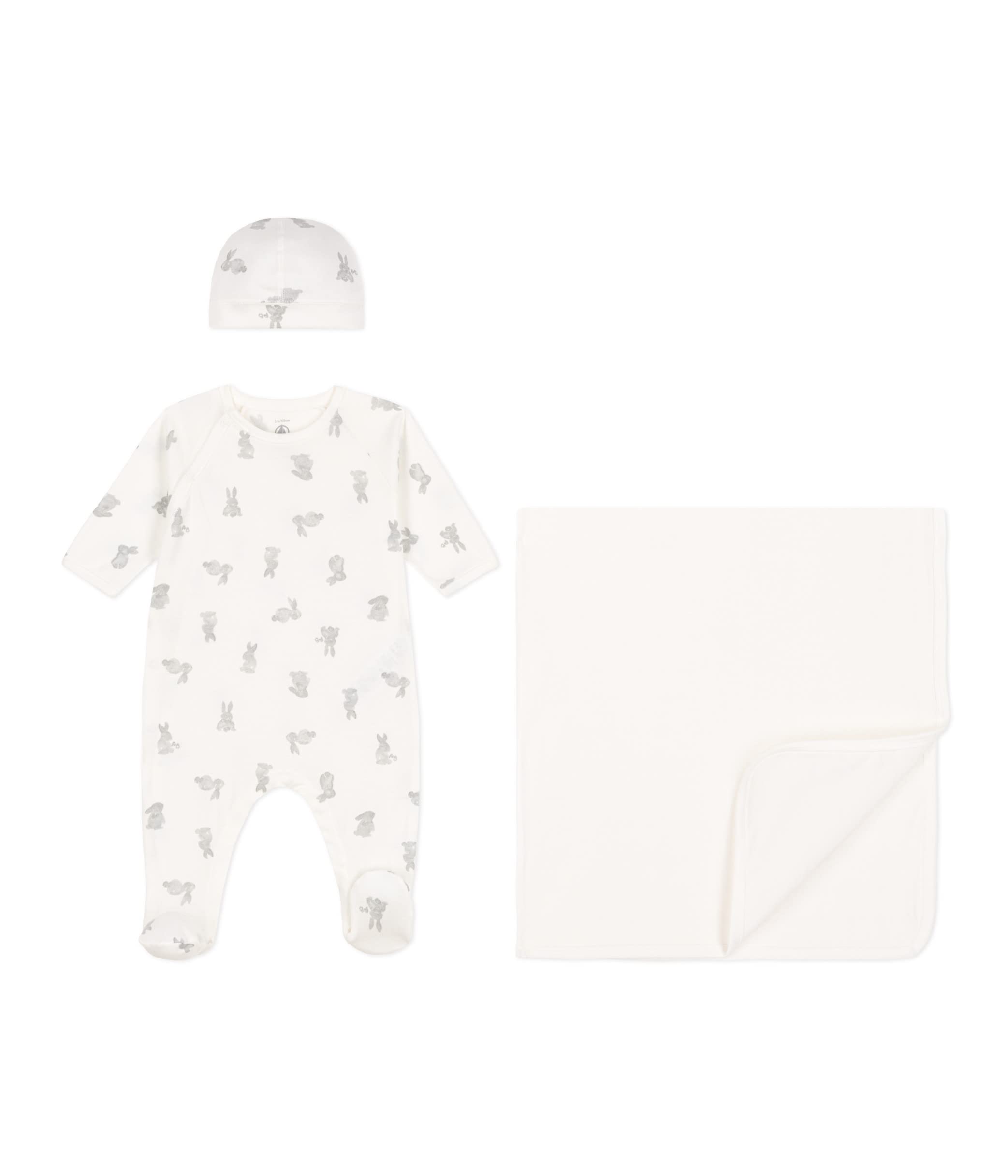 Petit Bateau A06kn Set de Regalo de 3 Piezas Unisex bebé (Pack de 1)