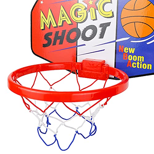 Tcotbe Indoor Mini Basketball Hoop Set.children's Toys, Basketball Board, Parent-Child Sports, Indoor Basketball. For Door And Wall Mount With Complete Accessories Basketball Toy Gifts #TOP4