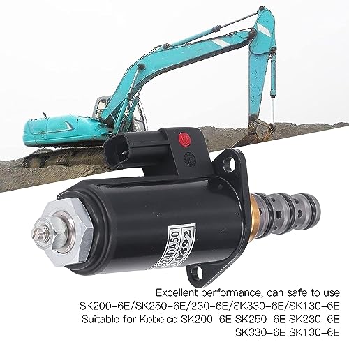 Vanne solénoïde YN35V00050F1 contre les pertes de pression de pompe hydraulique