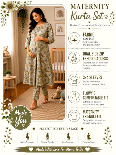 Image of RITIJYA Cotton Cord Set for Women