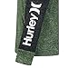 Hurley Boys' One and Only Pullover Hoodie, Dutch Green, 4