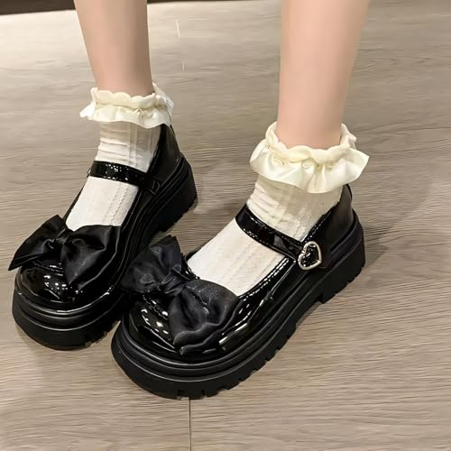 Women's Elegant Mary Jane High Heels, Suitable for Soft Walking Shoes2