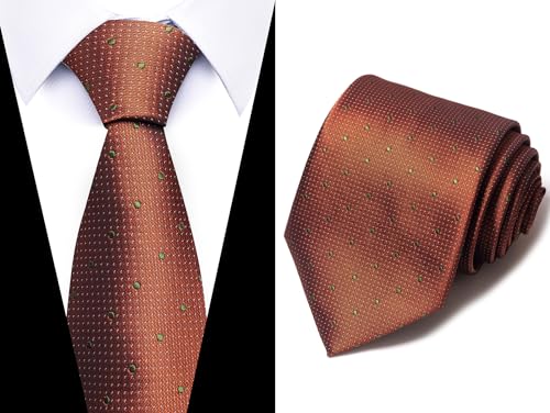 Image of Passabin Tie For Men Necktie Woven Jacquard Neck Ties Set 6 PCS