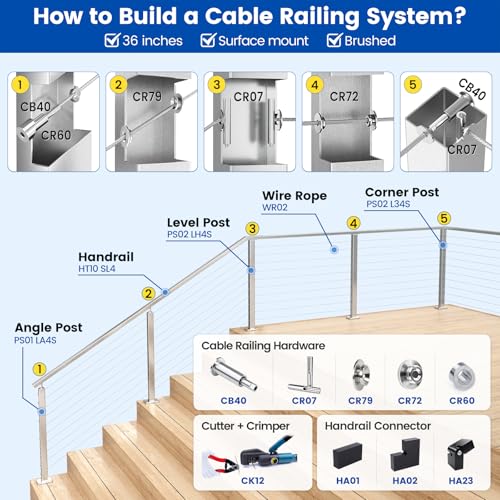 image for Muzata 200 ft 1/8