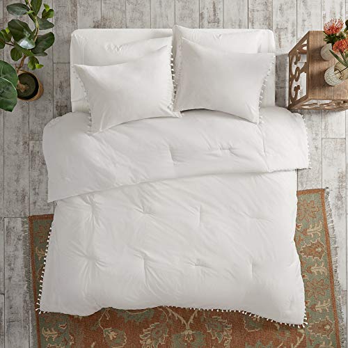 Madison Park Cozy Cotton Comforter Set Casual Modern Design All Season Bedding, Matching Shams - Image 3