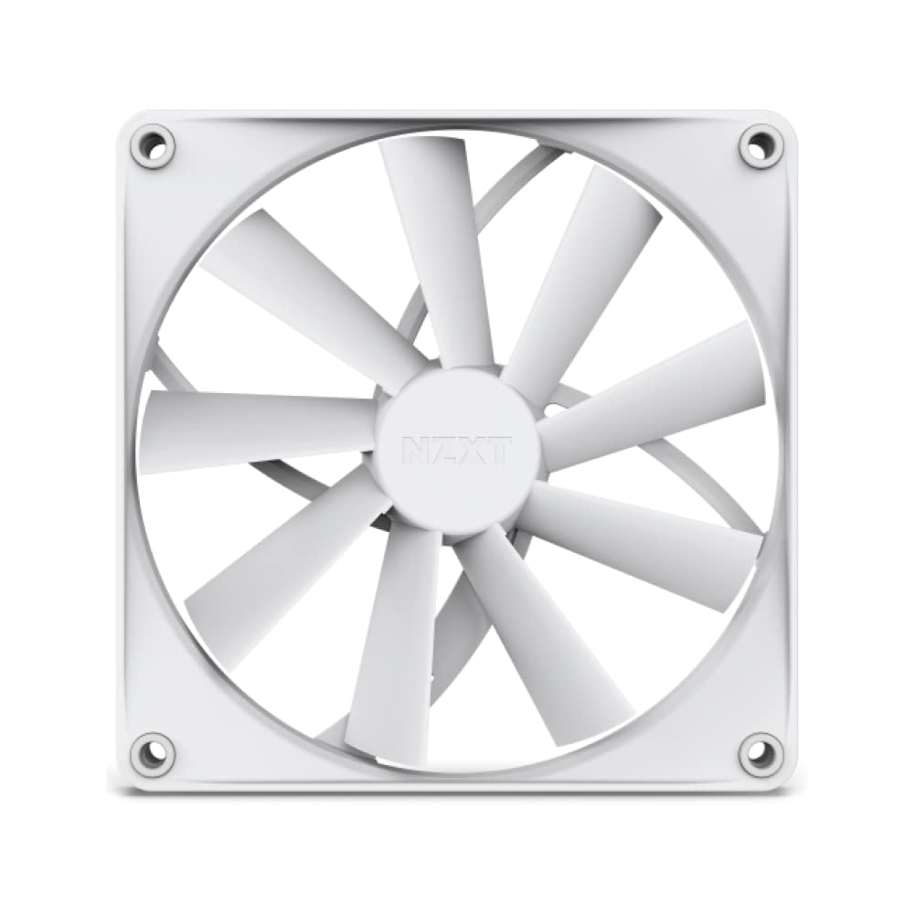 NZXT AER F140Q White - High Performance Airflow Fans - Single