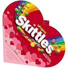 SKITTLES Original Valentines Day Chewy Candy Heart Box, Valentines Day Gift, 6.51 oz