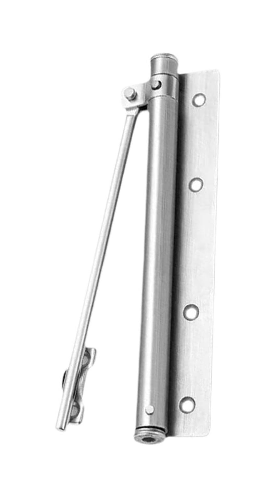 Rugaikerba One Color Aluminum Alloy Automatic Door Closer, Silent Closing Hardware