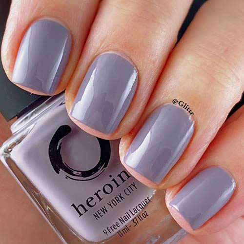 Heroine.nyc Taupe Nail Polish - Cruelty-Free, Vegan And Non-Toxic (9-Free) Formula - .37 Fl. Oz. (11 Ml) - Taupe Creme, 1 Bottle - London Fog #TOP1