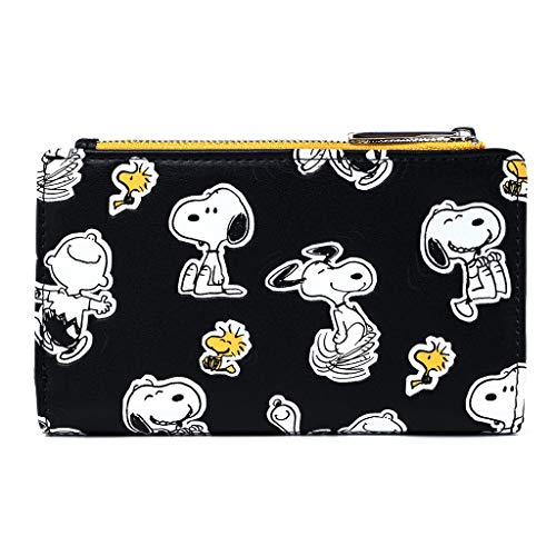 Loungefly Peanuts Snoopy and Woodstock All Over Print Wallet2