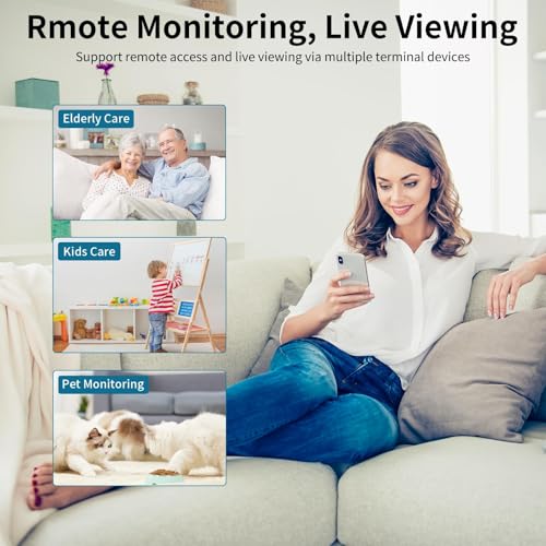 Image of VSTARCAM 2K Security Camera, Built-in Battery, Low-Light Full-Color Night Vision, Motion Detection, Siren, 2-Way Audio, Remote Viewing, Cloud & SD Card Storage (up to 256GB)