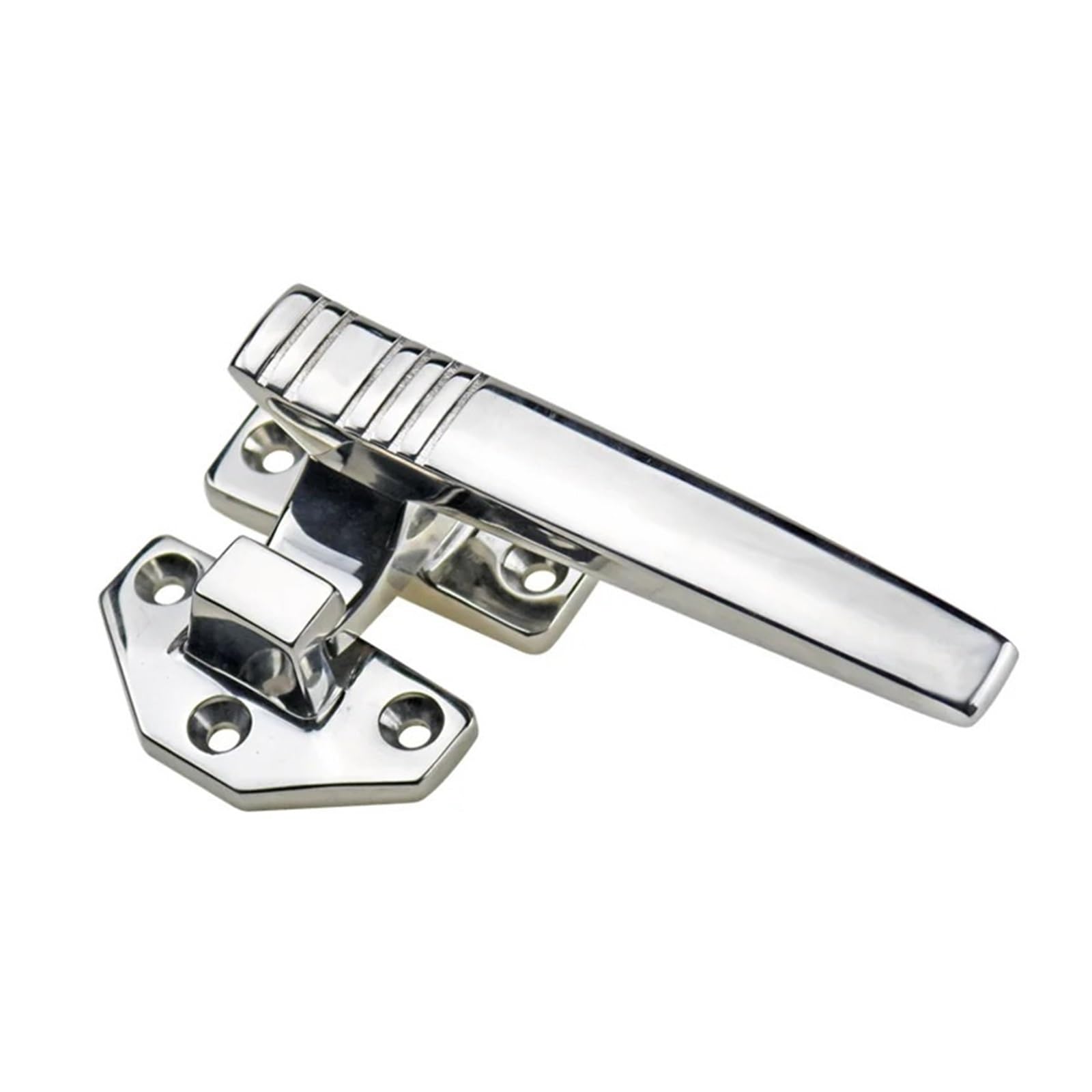 YMUGUEGH 304 Stainless Steel Handle Industrial Equipment Engineering Machinery Rotary Door Closing Handle(Left)