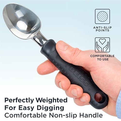 Deiss Professioneller Eiskugelformer aus Edelstahl