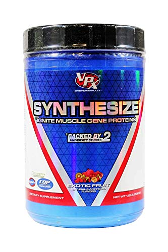 VPX Synthesize Ignite Muscle Gene Proteins Exotic Fruit 1.2 lb.