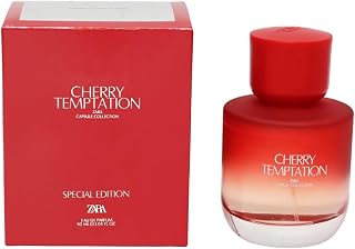 Cherry Temptation Women Perfume Juicy Cherries & Radiant Jasmine with Sweet Fresh Notes Eau de Parfum EDP 90ml (3.04 fl.oz)