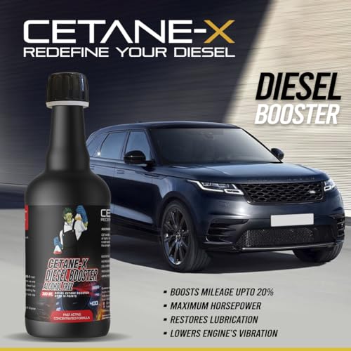 Image of Alcohol Free Diesel Cetane Booster for Mileage Boost, Lubrication, Maximum Horsepower - Suitable for All Diesel Car (1 Unit, 300ml)