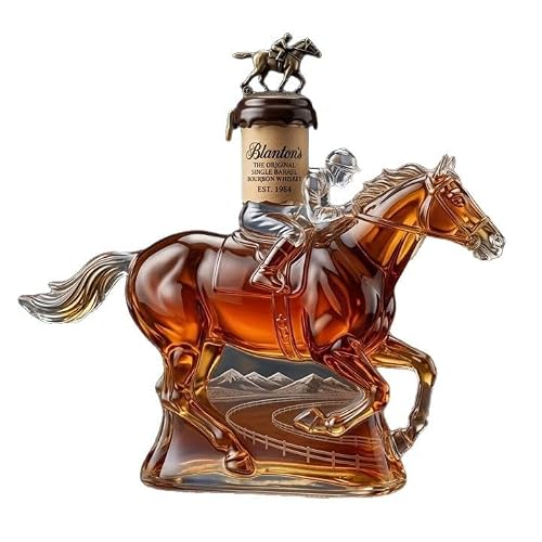 DTSXFTLY Horse Shaped Whiskey Liquor Decanter Bottle
