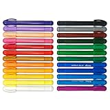 ❤【Considerado Para Niños】 Crayones sedosos adorables，los crayones para niños pequeños son fáciles de manejar, las pequeñas manos del bebé podrían sostener fácilmente estos crayones para pintar y dibujar y pintar sin esfuerzo.