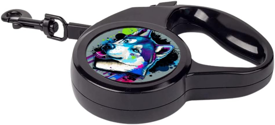 Cute Dog Retractable Pet Leash - Graphic Leash - Printed Dog Leash - 197 inches