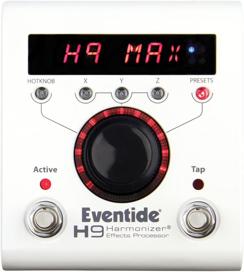 H9 Max Multi-effects Pedal Guitar Multi-effects Pedal with 1-knob Onboard Programming, 52 Included Algorithms, and a Mac/PC/IOS App for Downloading Eventide Presets