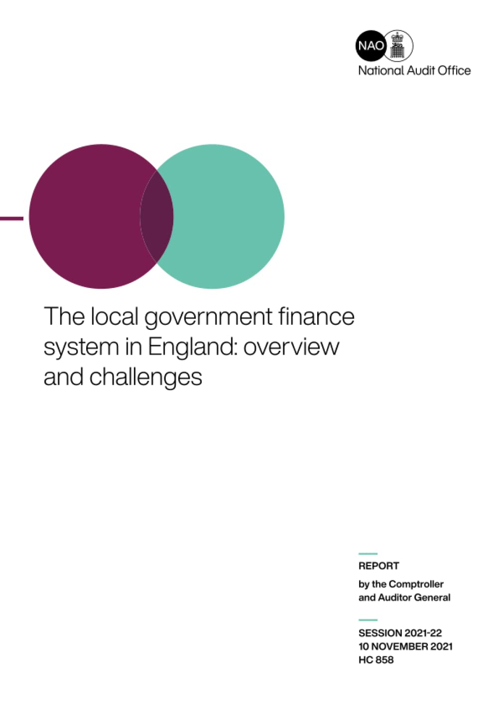 The local government finance system in England: overview and challenges