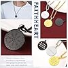 FaithHeart Norse Viking Thor's Hammer Talisman Necklace, Stainless Steel Men Vintage Original Jewelry Nordic Viking Vegvisir Mjolnir Compass Amulet Pendant (Gift Packaging), Stainless Steel #4