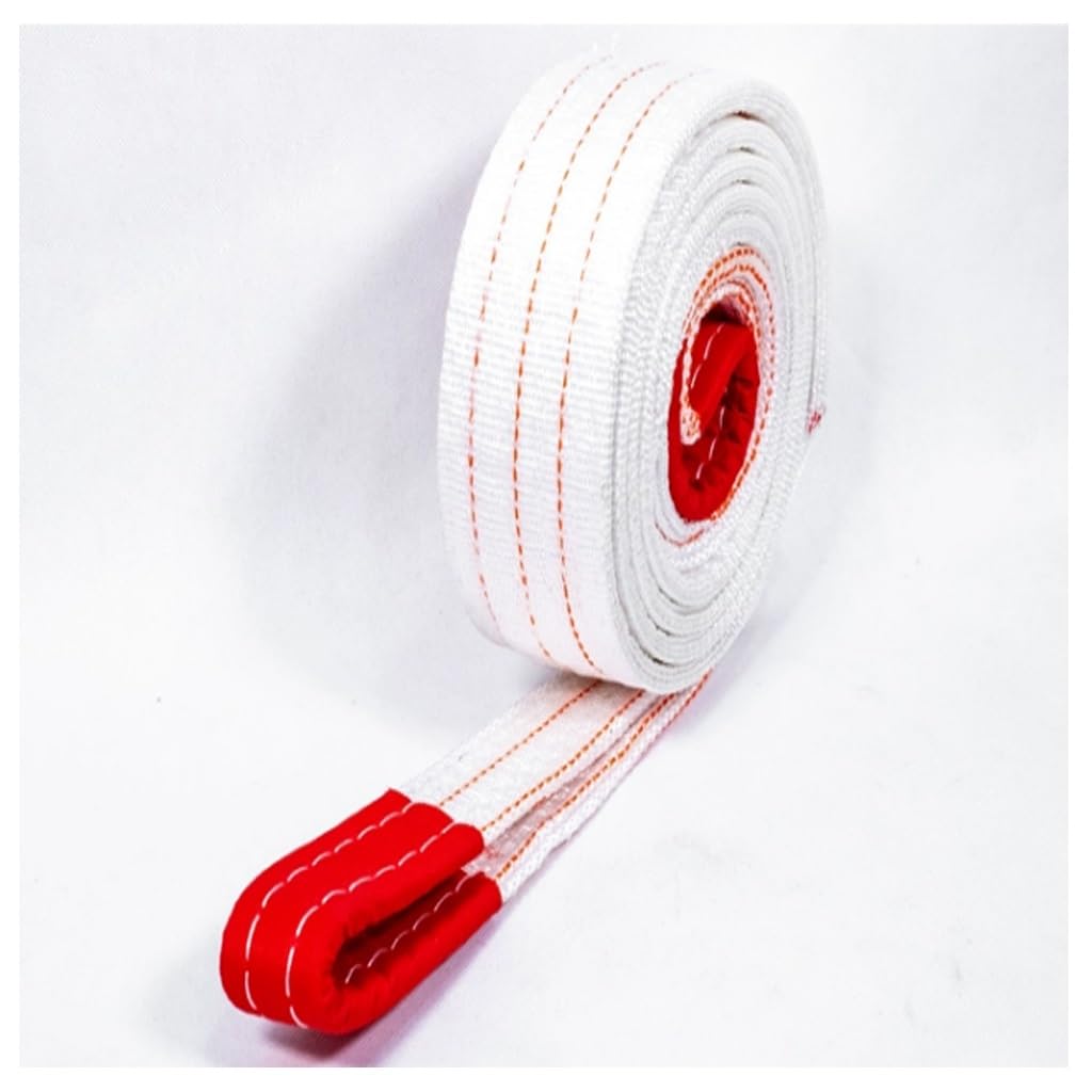 NGDFGR Thickened Lifting Straps Durable Heavy Lifting Straps For Industrial Flat Trailers With Thickened Ropes Of 3-5 Tons And Fabric Lifting Straps,5T-9M