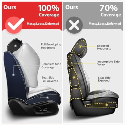 Housse de siège auto Ford Bronco imperméable protège contre usure et taches