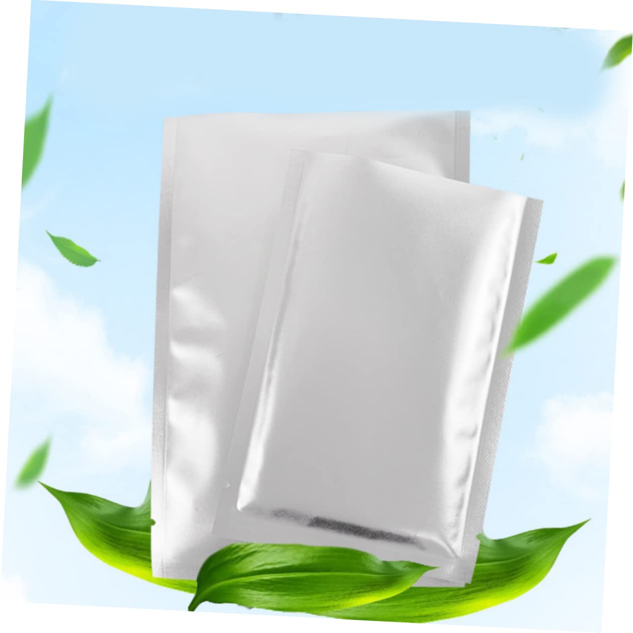 Healeved 400 Pz pacco alimentare sacchetti di conservazione borsa portaoggetti cerniera per alimenti sacchetto di caramelle sacchetto del pacchetto alimentare sacchetto di alluminio film
