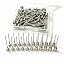 40Pcs Silver Inflation Needle