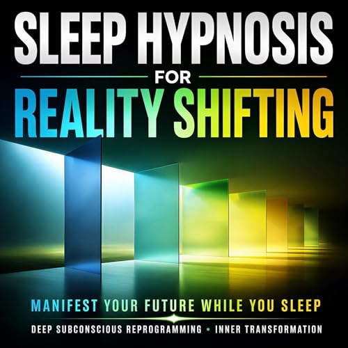 Diseño de la portada del título Sleep Hypnosis for Reality Shifting