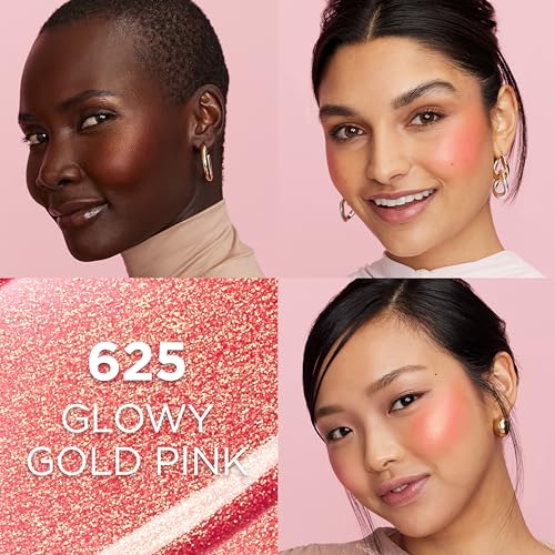 L'Oreal Paris True Match Lumi Le Liquid Blush, Intense Lightweight Blush Formula With Liquid Pigments, Glowy Gold Pink, 0.33 Fl Oz - image 3
