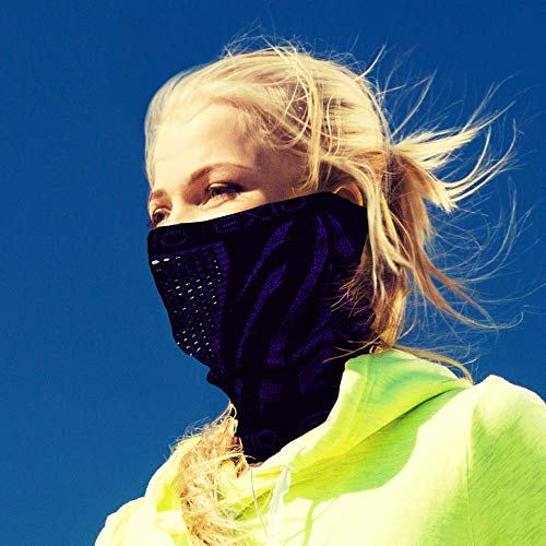 Image of EXIO Winter Neck Warmer Gaiter /Balaclava (1Pack or 2Pack) - Windproof Face Mask for Ski, Snowboard
