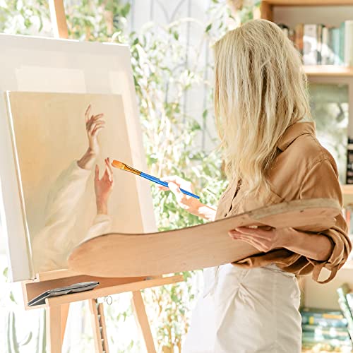 Paint Brush Set, Heartybay 10Pcs Paint Brushes For Acrylic Painting, Water Color Paintbrushes For Kids, Easter Egg Painting Brush, Face Paint Brush For Halloween, Round Pointed Tip Detail Small Brush #TOP7