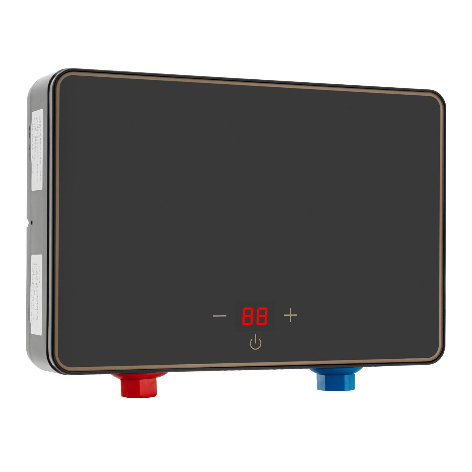 Scaldabagno elettrico senza serbatoio, mini scaldabagno istantaneo, scaldabagno elettrico istantaneo 220V 3.5KW-5.5KW