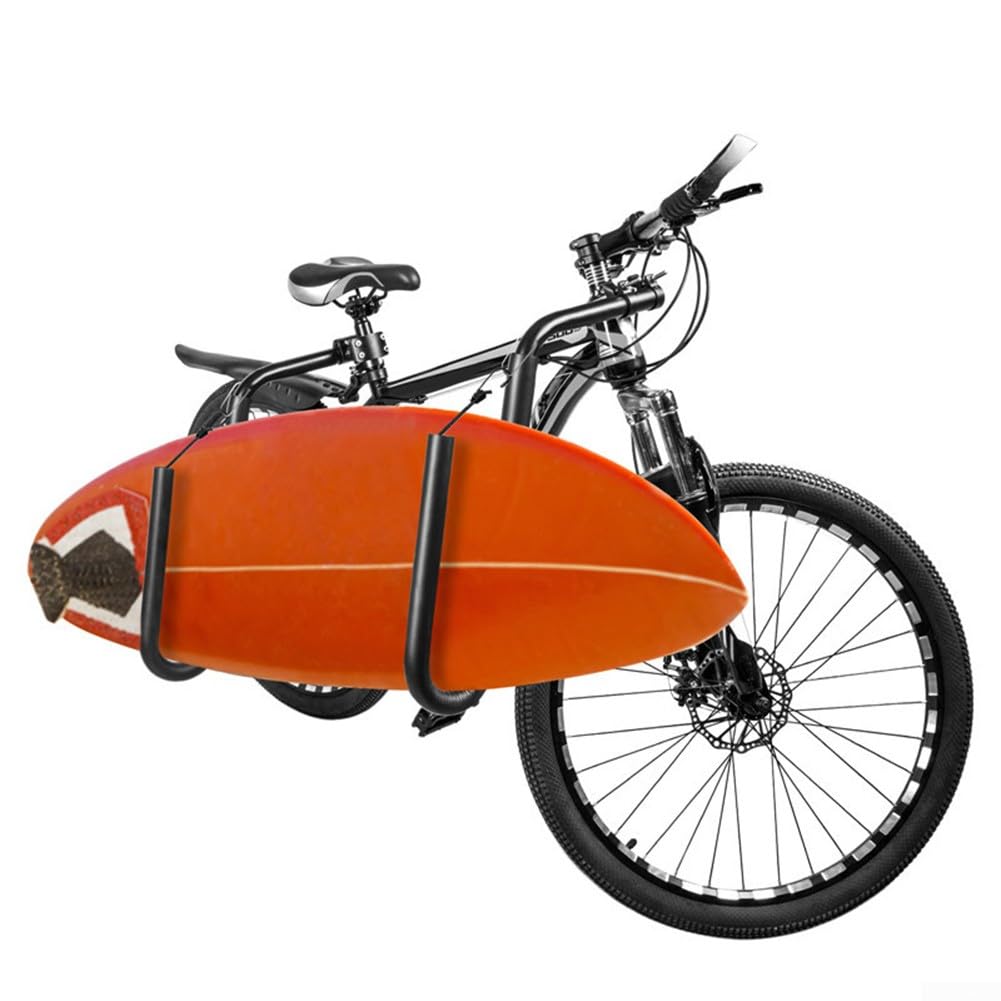 Porte-planche de surf pour vélo, porte-planche de surf portable pour vélo, longboard pour vélo