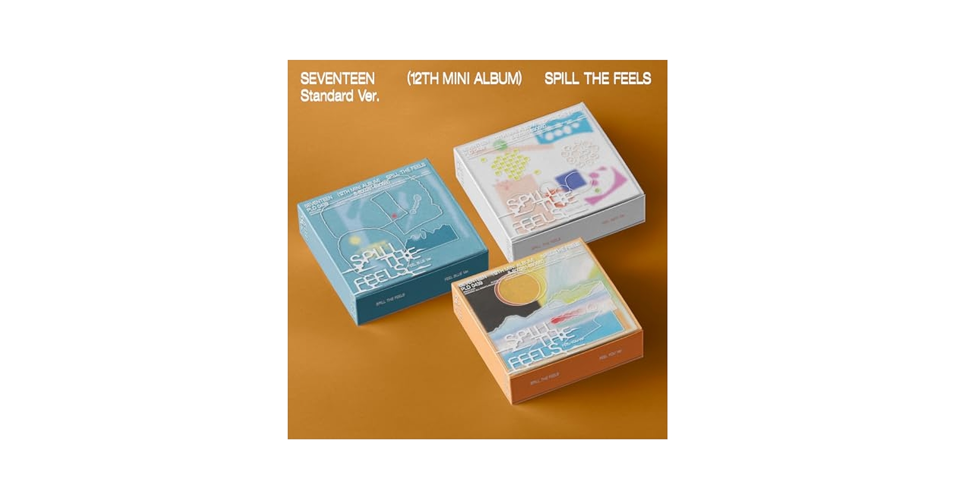SEVENTEEN - SEVENTEEN SPILL THE FEELS シリアル SEVENTEEN - [SPILL THE FEELS] 12th Mini Album STANDARD FEEL