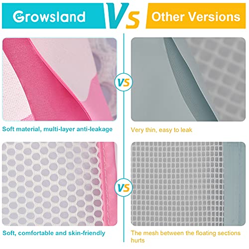 image for Growsland Inflatable Pool Float Water Hammock - 2Pack Multi-Purpose Sw