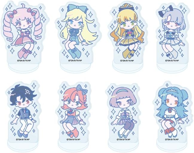 Secret Apri 04 Acrylic Petite Stand, Complete Set, Box of 8