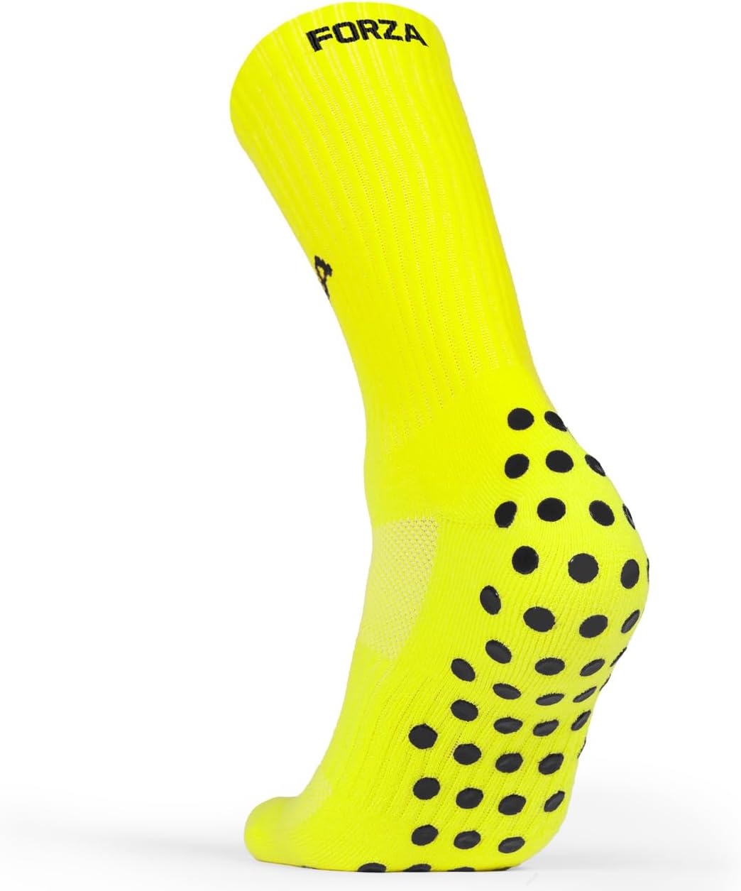 FORZA Grip Socks [10 Colors]| Anti-Slip Athletic Socks with Cushioned Heel - Available in Kids and Adult Sizes