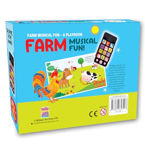 Image of Hello Friend in The Farm Animals Sound Story Book with 5 Spreads and 12 Mobile Sound Gadget, 4+ yrs (Farm)